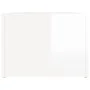 Couchtisch aus glänzend weißem Sperrholz, 80 x 50 x 36 cm von vidaXL, Couchtisch - Ref: Foro24-816514, Preis: 61,90 €, Rabatt: %