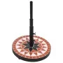 Terracotta and white round umbrella base 12 kg by vidaXL, Umbrella bases - Ref: Foro24-362217, Price: 86,12 €, Discount: %