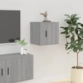 TV-Wandschrank in Sonoma-Grau, 40 x 34,5 x 40 cm von vidaXL, TV-Möbel - Ref: Foro24-816652, Preis: 30,49 €, Rabatt: %