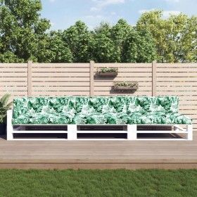 Pallet cushions 7 pieces leaf print fabric by vidaXL, Cushions for chairs and sofas - Ref: Foro24-3188916, Price: 187,86 €, D...