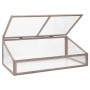 Gewächshaus aus grauem Tannenholz, 110 x 58,5 x 39 cm von vidaXL, Gewächshäuser - Ref: Foro24-362647, Preis: 62,34 €, Rabatt: %