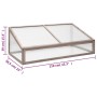Gewächshaus aus grauem Tannenholz, 110 x 58,5 x 39 cm von vidaXL, Gewächshäuser - Ref: Foro24-362647, Preis: 62,34 €, Rabatt: %