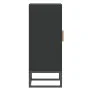 Black plywood sideboard 60x30x75 cm by vidaXL, Lockers and storage cabinets - Ref: Foro24-352110, Price: 106,00 €, Discount: %