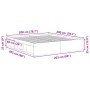 Estructura de cama blanca 200x200 cm