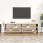 Mueble de TV madera contrachapada roble Sonoma 160x40x50 cm de vidaXL, Muebles TV - Ref: Foro24-826730, Precio: 85,62 €, Desc...