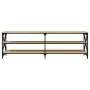 Mueble de TV madera contrachapada roble Sonoma 160x40x50 cm de vidaXL, Muebles TV - Ref: Foro24-826730, Precio: 85,62 €, Desc...
