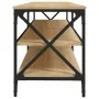 Mueble de TV madera contrachapada roble Sonoma 160x40x50 cm de vidaXL, Muebles TV - Ref: Foro24-826730, Precio: 85,62 €, Desc...