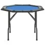 Mesa de póquer plegable para 8 jugadores azul 108x108x75 cm de vidaXL, Mesas de juego y de póquer - Ref: Foro24-80405, Precio...