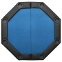 Folding poker table for 8 players blue 108x108x75 cm by vidaXL, Game and poker tables - Ref: Foro24-80405, Price: 104,11 €, D...
