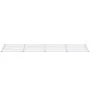 Gray and transparent polycarbonate door canopy 396x90 cm by vidaXL, Awnings - Ref: Foro24-153696, Price: 119,29 €, Discount: %