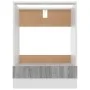Armario de horno cocina madera ingeniería gris 60x46x81,5 cm de vidaXL, Armarios de cocina - Ref: Foro24-825835, Precio: 65,5...