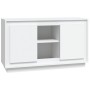 Weißes Sperrholz-Sideboard 102x35x60 cm von vidaXL, Sideboards - Ref: Foro24-831877, Preis: 99,33 €, Rabatt: %