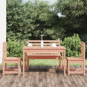 Garden dining set 4 pieces solid wood Douglas fir by vidaXL, Garden sets - Ref: Foro24-3154700, Price: 261,53 €, Discount: %