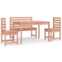 Garden dining set 4 pieces solid wood Douglas fir by vidaXL, Garden sets - Ref: Foro24-3154700, Price: 268,92 €, Discount: %