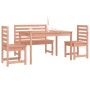 Garden dining set 4 pieces solid wood Douglas fir by vidaXL, Garden sets - Ref: Foro24-3154700, Price: 268,92 €, Discount: %