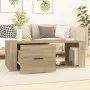 Couchtisch aus Sonoma-Eichensperrholz, 100 x 50,5 x 35 cm von vidaXL, Couchtisch - Ref: Foro24-816539, Preis: 65,81 €, Rabatt: %