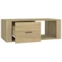 Couchtisch aus Sonoma-Eichensperrholz, 100 x 50,5 x 35 cm von vidaXL, Couchtisch - Ref: Foro24-816539, Preis: 65,81 €, Rabatt: %