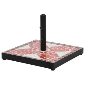 Quadratischer Schirmständer aus Terrakotta und Weiß, 12 kg von vidaXL, Schirmständer - Ref: Foro24-362218, Preis: 62,38 €, Ra...
