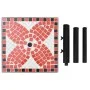 Terracotta and white square umbrella base 12 kg by vidaXL, Umbrella bases - Ref: Foro24-362218, Price: 62,28 €, Discount: %