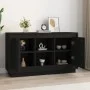 Schwarzes Sperrholz-Sideboard 102x35x60 cm von vidaXL, Sideboards - Ref: Foro24-831878, Preis: 96,44 €, Rabatt: %