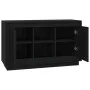 Schwarzes Sperrholz-Sideboard 102x35x60 cm von vidaXL, Sideboards - Ref: Foro24-831878, Preis: 96,44 €, Rabatt: %