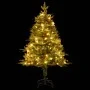 Christmas tree with LED and pine cones green PVC and PE 150 cm by vidaXL, Christmas trees - Ref: Foro24-344288, Price: 89,90 ...