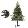Christmas tree with LED and pine cones green PVC and PE 150 cm by vidaXL, Christmas trees - Ref: Foro24-344288, Price: 89,90 ...