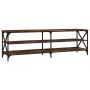 Mueble de TV madera contrachapada roble ahumado 160x40x50 cm de vidaXL, Muebles TV - Ref: Foro24-826731, Precio: 83,68 €, Des...
