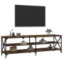 TV-Schrank aus geräuchertem Eichensperrholz, 160 x 40 x 50 cm von vidaXL, TV-Möbel - Ref: Foro24-826731, Preis: 83,31 €, Raba...