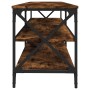 Mueble de TV madera contrachapada roble ahumado 160x40x50 cm de vidaXL, Muebles TV - Ref: Foro24-826731, Precio: 83,68 €, Des...
