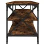 Smoked oak plywood TV cabinet 160x40x50 cm by vidaXL, TV Furniture - Ref: Foro24-826731, Price: 83,31 €, Discount: %