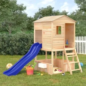 Solid fir wood outdoor playground by vidaXL, Swings and play structures - Ref: Foro24-3145011, Price: 688,31 €, Discount: %