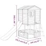 Solid fir wood outdoor playground by vidaXL, Swings and play structures - Ref: Foro24-3145011, Price: 688,31 €, Discount: %