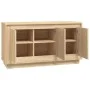 Sideboard aus Sonoma-Eichensperrholz, 102 x 35 x 55 cm von vidaXL, Sideboards - Ref: Foro24-831888, Preis: 102,00 €, Rabatt: %