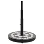 Base de sombrilla redonda negro y blanco 12 kg de vidaXL, Bases para sombrillas - Ref: Foro24-362223, Precio: 77,63 €, Descue...