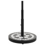 Schwarz-weißer runder Schirmständer 12 kg von vidaXL, Schirmständer - Ref: Foro24-362223, Preis: 79,06 €, Rabatt: %