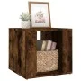 Nachttisch aus geräuchertem Eichensperrholz, 41 x 40 x 36 cm von vidaXL, Nachttische - Ref: Foro24-816549, Preis: 30,56 €, Ra...