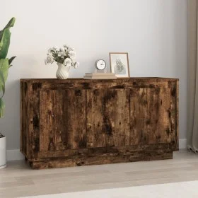 Smoked oak plywood sideboard 102x35x55 cm by vidaXL, Sideboards - Ref: Foro24-831890, Price: 95,80 €, Discount: %