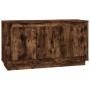Sideboard aus geräuchertem Eichensperrholz, 102 x 35 x 55 cm von vidaXL, Sideboards - Ref: Foro24-831890, Preis: 90,24 €, Rab...