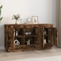 Sideboard aus geräuchertem Eichensperrholz, 102 x 35 x 55 cm von vidaXL, Sideboards - Ref: Foro24-831890, Preis: 90,24 €, Rab...