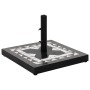 Schwarz-weißer quadratischer Schirmständer, 12 kg von vidaXL, Schirmständer - Ref: Foro24-362224, Preis: 73,60 €, Rabatt: %