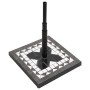 Base de sombrilla cuadrada negro y blanco 12 kg de vidaXL, Bases para sombrillas - Ref: Foro24-362224, Precio: 73,74 €, Descu...