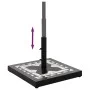 Schwarz-weißer quadratischer Schirmständer, 12 kg von vidaXL, Schirmständer - Ref: Foro24-362224, Preis: 73,01 €, Rabatt: %