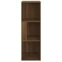Mueble esquina madera contrachapada marrón roble 33x33x100 cm de vidaXL, Taquillas y armarios de almacenamiento - Ref: Foro24...