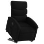Sillón reclinable elevable tela negro