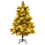 Christmas tree with LED and pine cones green PVC and PE 150 cm by vidaXL, Christmas trees - Ref: Foro24-344296, Price: 80,76 ...