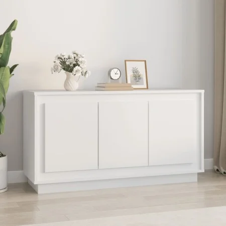 Sperrholz Sideboard weiß 102x35x55 cm von vidaXL, Sideboards - Ref: Foro24-831885, Preis: 113,57 €, Rabatt: %