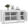 Aparador madera contrachapada blanco 102x35x55 cm de vidaXL, Aparadores - Ref: Foro24-831885, Precio: 111,73 €, Descuento: %
