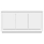 Aparador madera contrachapada blanco 102x35x55 cm de vidaXL, Aparadores - Ref: Foro24-831885, Precio: 111,73 €, Descuento: %