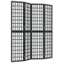 Folding screen with 4 panels black Japanese style 160x170 cm by vidaXL, Room dividers - Ref: Foro24-352080, Price: 153,90 €, ...